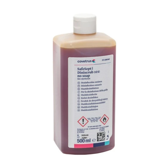 SafeSept Max Diniscrub 100 bőrfertőtlenítő, 500 ml