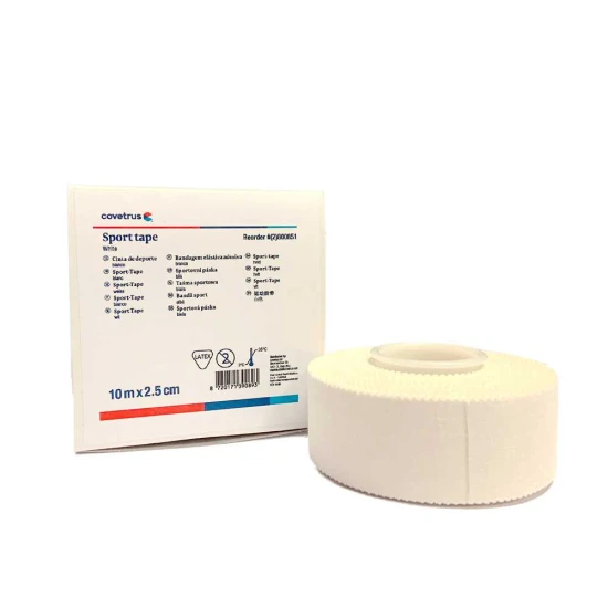 Sport szalag 10m / 5cm fehér