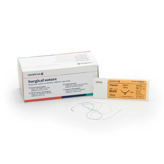 PGA Plus lila varrat (antibakteriális) 3/8RC19 Metrikus 2 USP 3-0 45cm