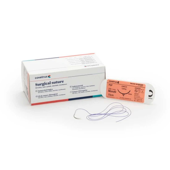 PGP (poliglikapron) 3/8RC30 Metrikus 3 USP 2-0 70cm