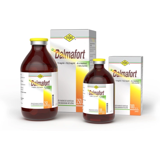 Dalmafort 15 mg/ml + 18,22 mg/ml emulziós injekció 250 ml