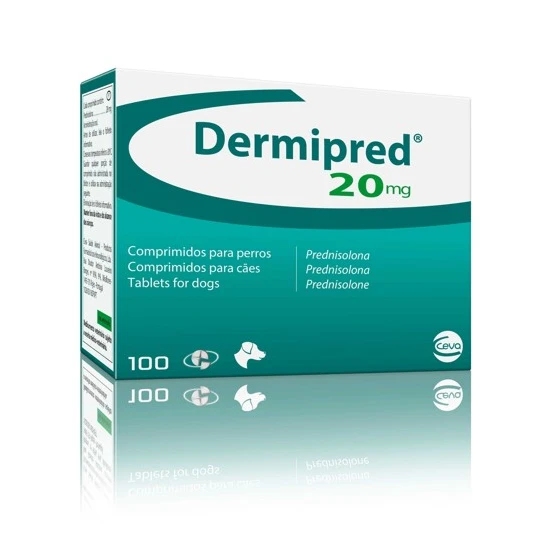 Dermipred 20 mg tabletta kutyáknak 100x