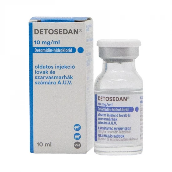 Detosedan 10 mg/ml injekció 10 ml - Alphaportal