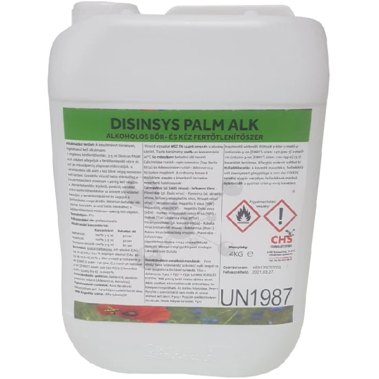 Disinsys Palm ALK 1 liter alkoholos kézfertőtlenítő