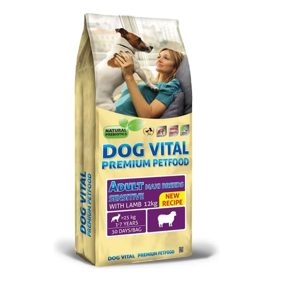 Dog Vital Adult Sensitive Maxi Breeds Lamb 12kg