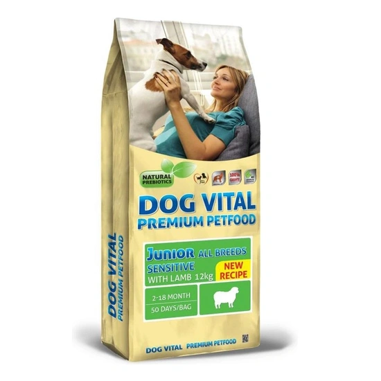Dog Vital Junior Sensitive All Breeds Lamb 12kg