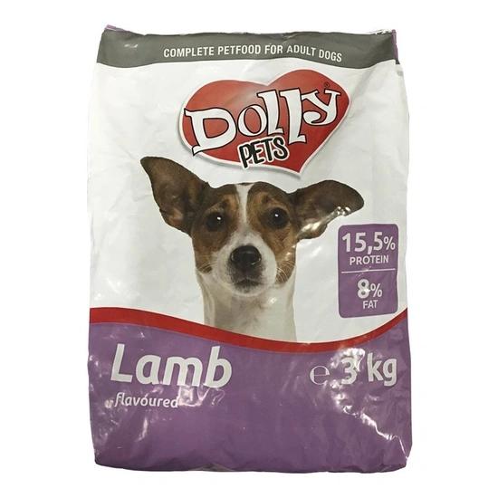 Dolly Dog Száraz Kutyaeledel Bárányos 3kg