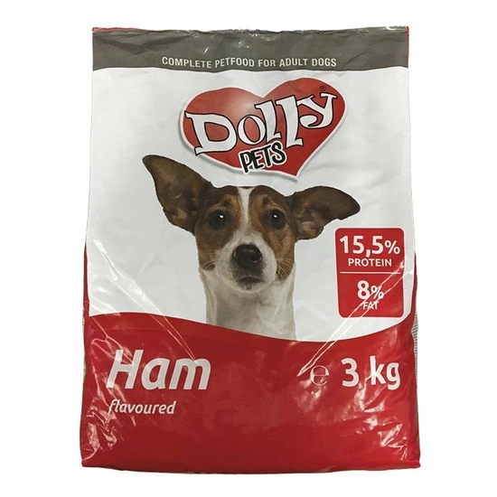 Dolly Dog Száraz Kutyaeledel Sonkás 3kg