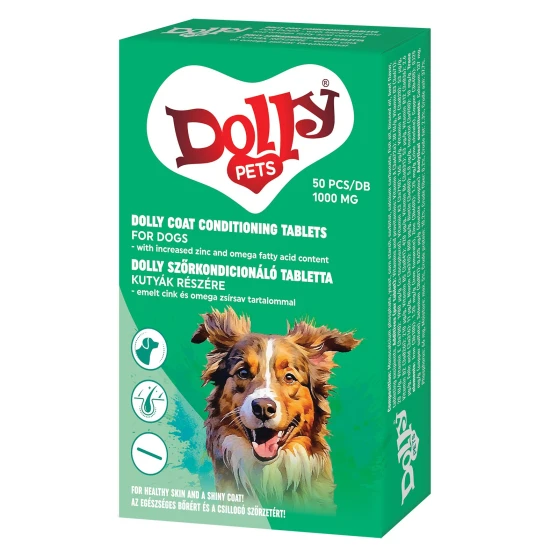 Dolly Szőrkondícionáló Kutya Vitamin 50db/Doboz