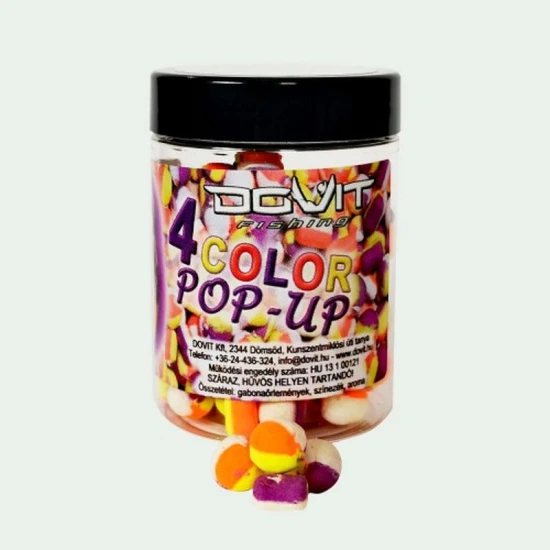 Dovit 4 COLOR pop-up 10mm - fokhagyma-hal 18g