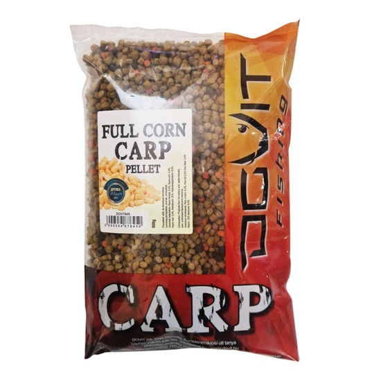Dovit Carp Pellet Mix - Full Corn Carp Pellet 800g