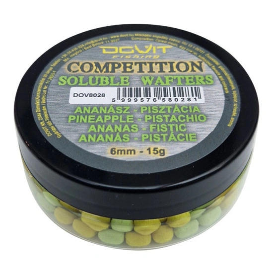 Dovit Competition Soluble Wafters 6mm - Ananász - Pisztácia 15g
