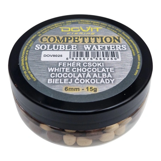 Dovit Competition Soluble Wafters 6mm - Fehér Csoki 15g