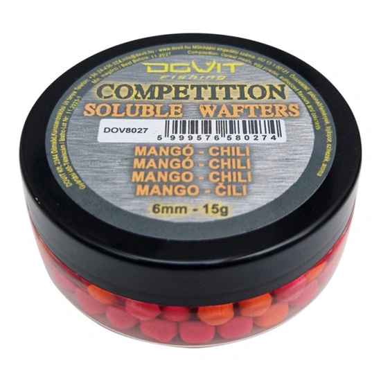 Dovit Competition Soluble Wafters 6mm - Mangó - Chili 15g