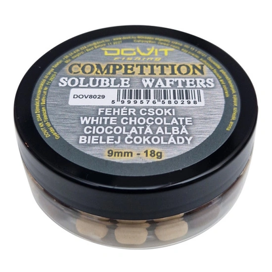Dovit Competition Soluble Wafters 9mm - Fehér Csoki 18g