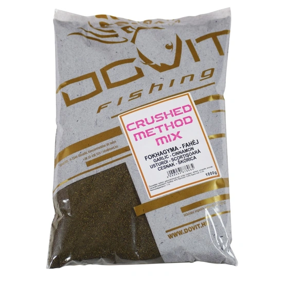 Dovit Crushed Method Mix - Fokhagyma - Fahéj 1kg