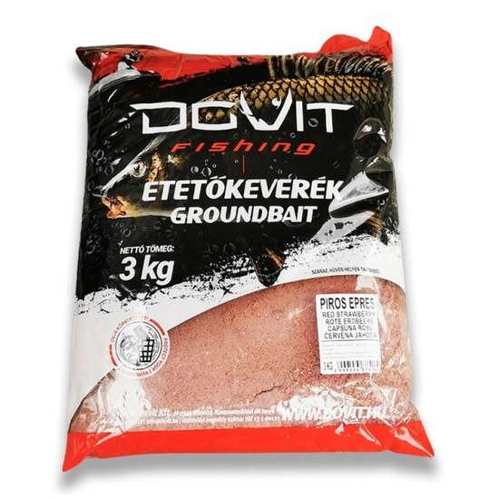 Dovit Etetőkeverék - Piros Epres 3kg