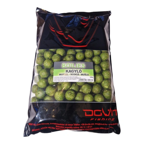 Dovit Főzött Bojli 20mm - Kagyló 1kg