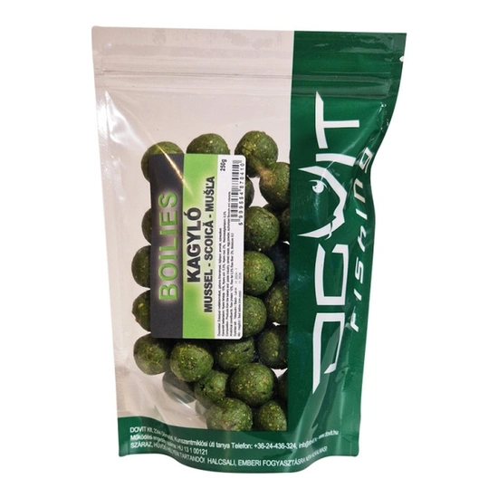 Dovit Főzött Bojli 20mm - Kagyló 250g