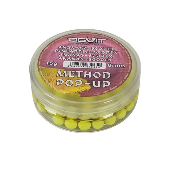 Dovit Method Pop-Up 8Mm- Ananász-Scopex 15g