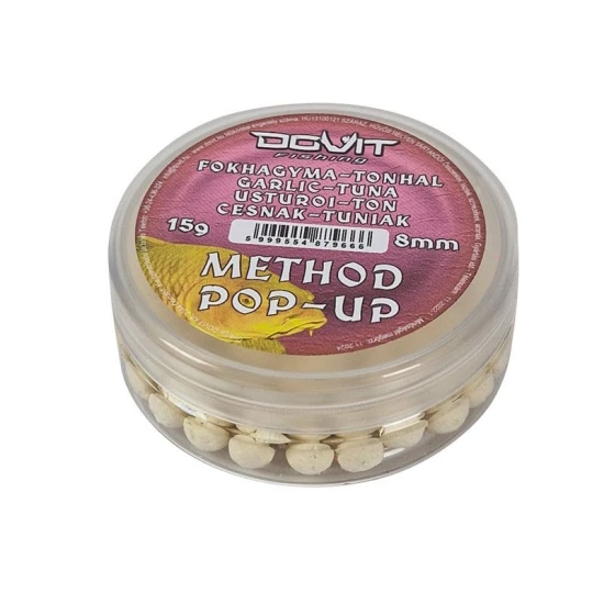 Dovit Method Pop-Up 8Mm - Fokhagyma-Tonhal 15g