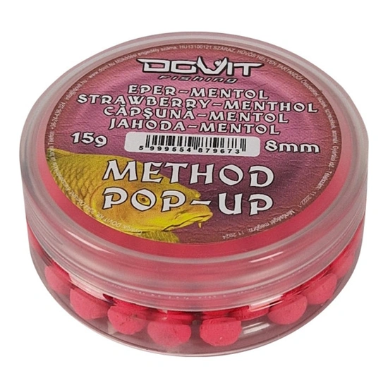Dovit Method Pop-Up 8mm - Eper - Menthol 15g