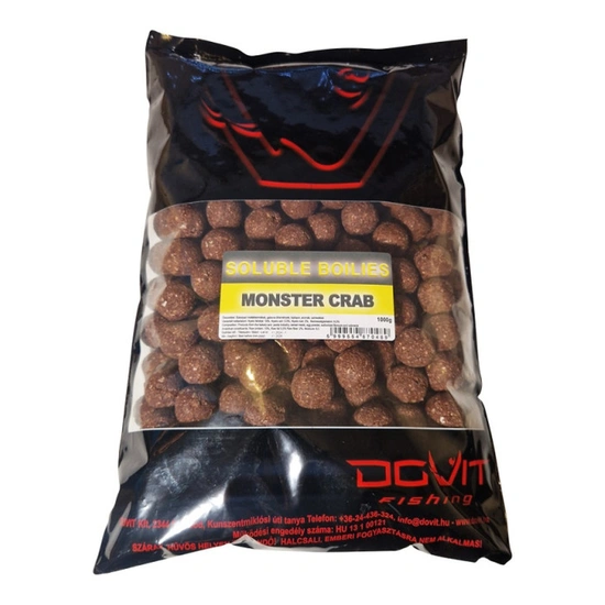 Dovit Oldódó Bojli 20mm - Monster Crab 1kg