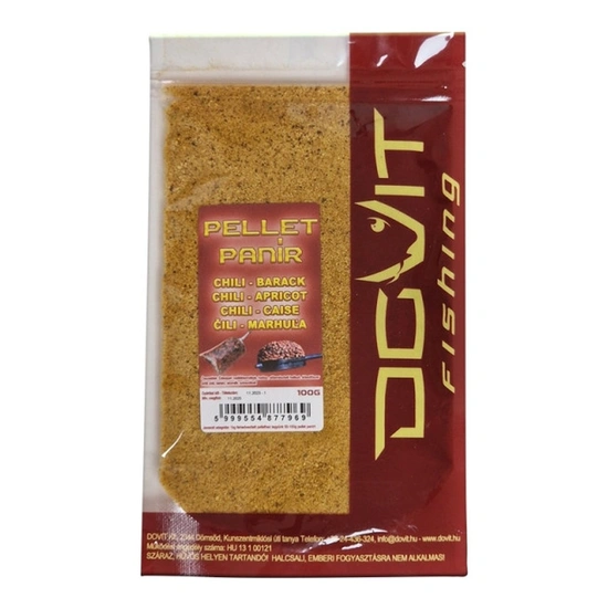 Dovit Pellet Panír - Chili - Sárgabarack 100g