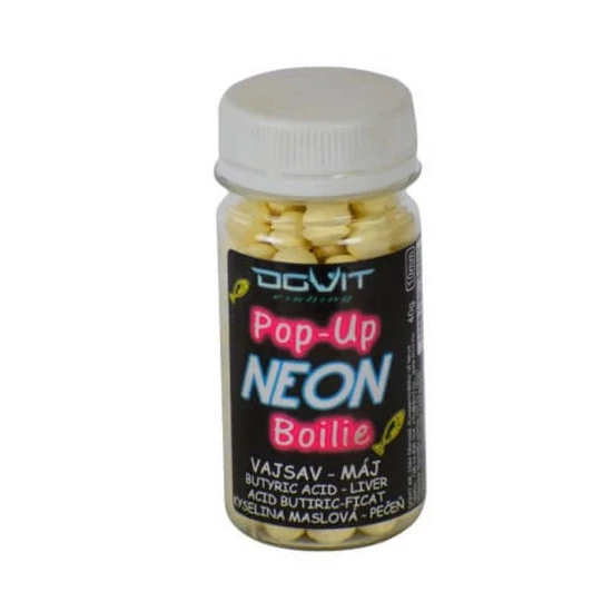 Dovit Pop-Up Neon Boilie 10mm - Vajsav - Máj 18g