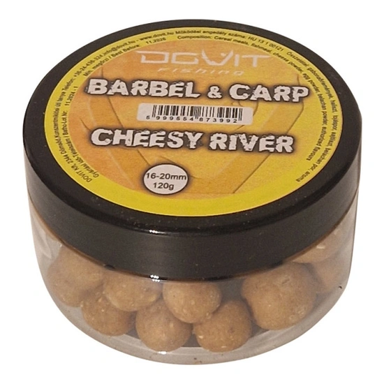 Dovit Prémium Csalizóbojli 16-20mm - Cheesy River 120g