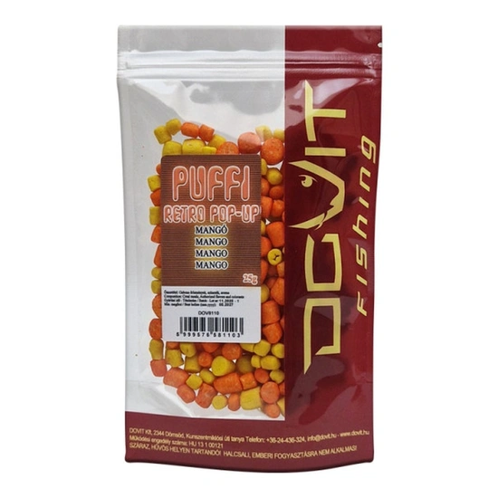 Dovit Puffi - Retro Pop-Up - Mangó 25g