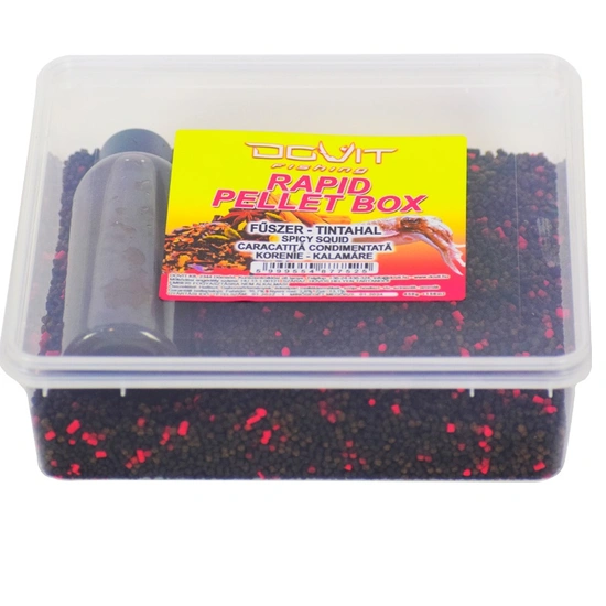 Dovit Rapid Pellet Box - Fűszer - Tintahal 600g