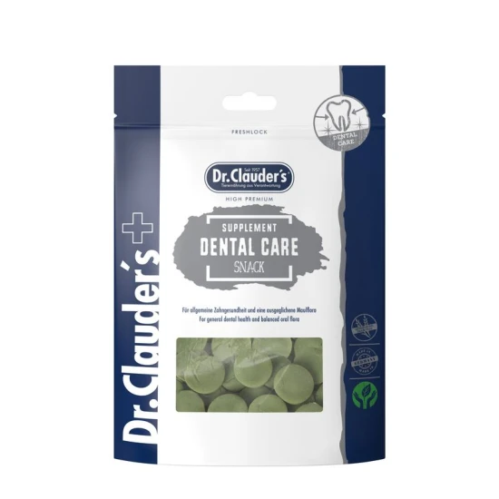Dr.Clauders Dental táplálékkiegészítő kutyáknak fogápolásra 150g