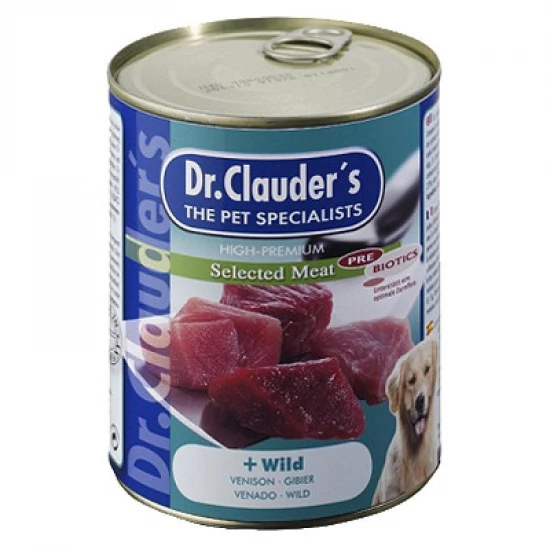Dr.Clauders Dog Selected Meat Vadas konzerv 800g Dr.Clauders Dog Selected Meat Vadas konzerv 800g
