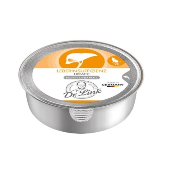 Dr. Link Cat konzerv Special Diet Hepatic 85g Csirke és Pulyka