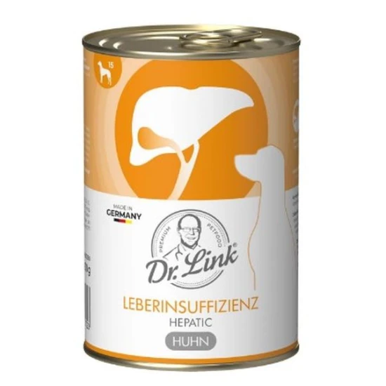 Dr. Link Dog konzerv Special Diet Hepatic 400g Csirke