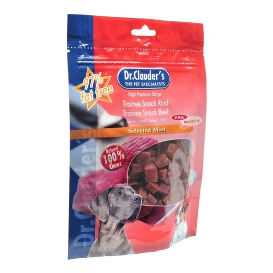 Dr.Clauders Dog Jutalomfalat Premium Marha Tréning 80g