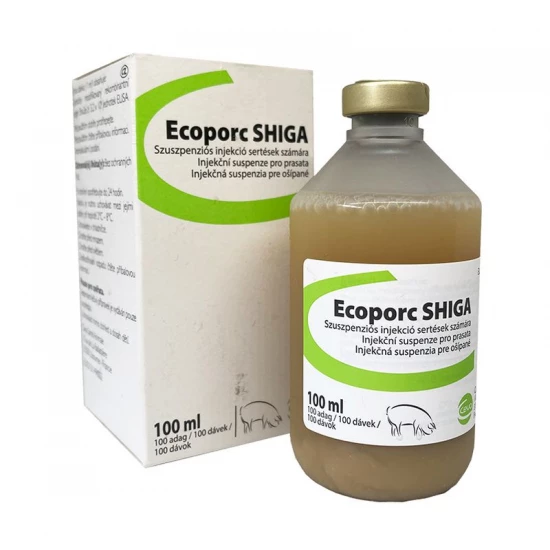 Ecoporc Shiga szuszpenziós injekció 100 adag 100 ml