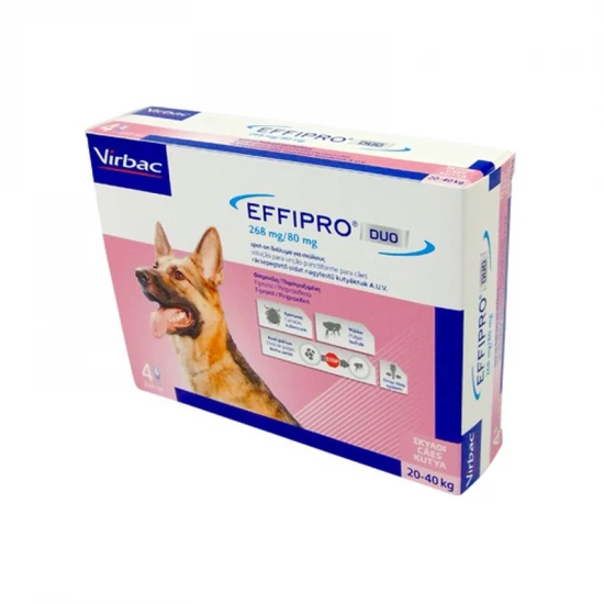 Effipro duo spot on L kutya 268 mg 4x
