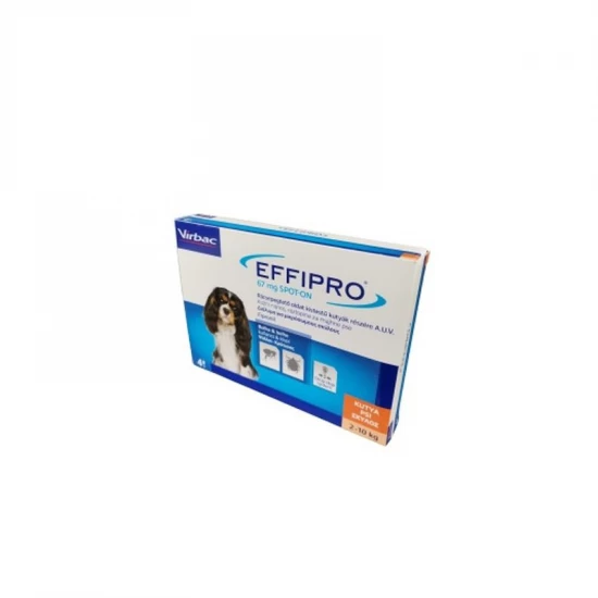 Effipro duo spot on S kutya 67 mg 4x