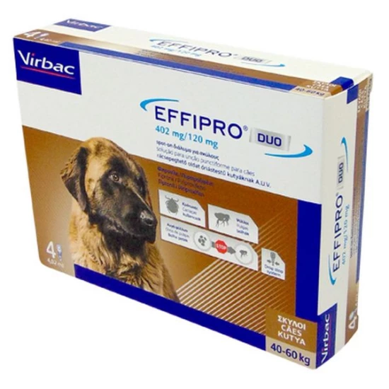 Effipro duo spot on XL kutya 402 mg 4x