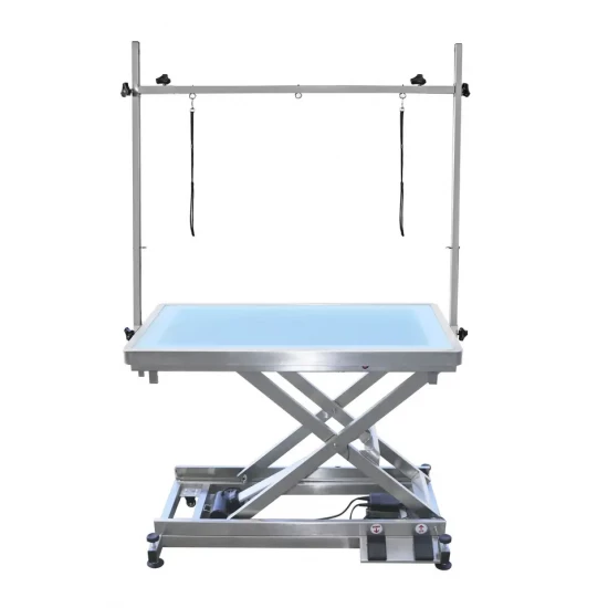 Elektromosan emelhető kezelőasztal 121×68×35