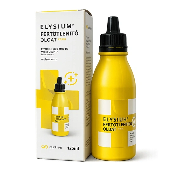 Elysium povidon-jód 10%-os fertőtlenítő oldat 125 ml