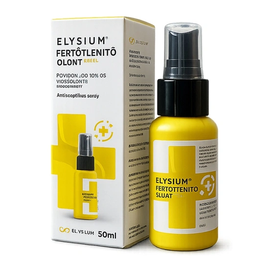 Elysium povidon-jód 10%-os fertőtlenítő spray oldat 50 ml