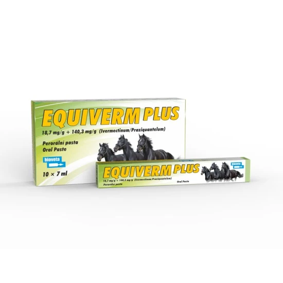 Equiverm Plus paszta lovak számára 10x