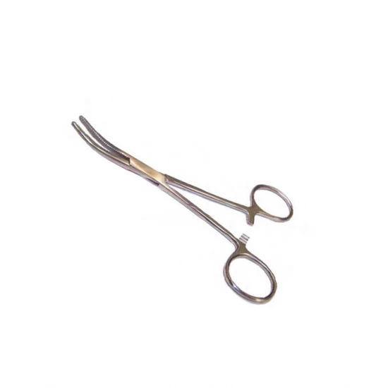 Érfogó 14cm Hajlított Pean