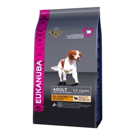 Eukanuba Adult Lamb & Rice Small & Medium kutyatáp 2,5kg