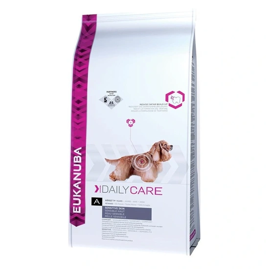 Eukanuba Daily Care Sensitive Skin kutyatáp 12kg