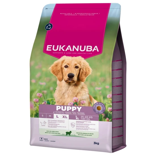 Eukanuba Puppy Large Lamb&Rice 3kg