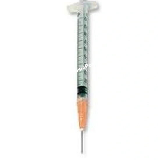 Fecskendő Eh 1ml Insulin Syringe 3 Részes gumidugós